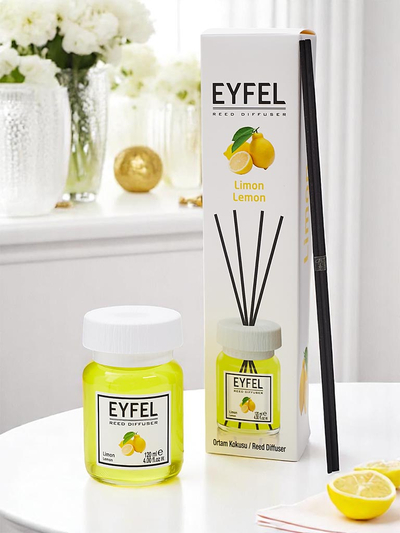 Royalfashion EYFEL Citrom Illatú Pálcikák 120 ml