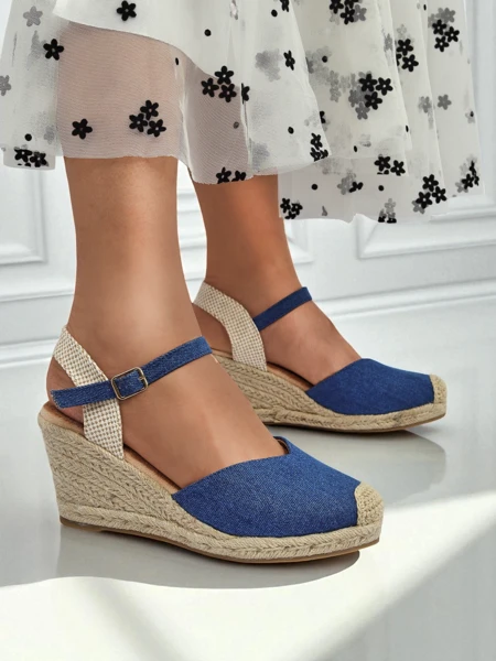 Royalfashion Női éktalpú szandálok Solara Espadrille