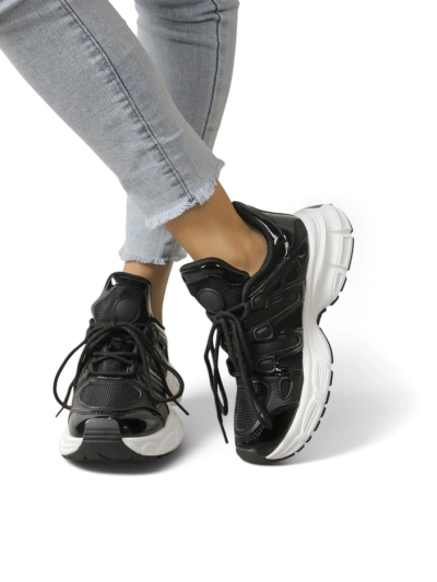 Royalfashion Női sportos sneakers vastag talpon Loness