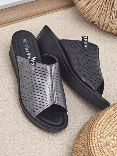 Royalfashion Női ékpántos Luna Wedge papucs