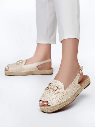 Royalfashion Női espadrilles nyitott orral