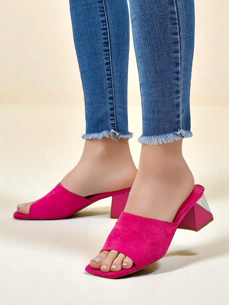 Royalfashion női papucsok díszített sarokkal Vollatie