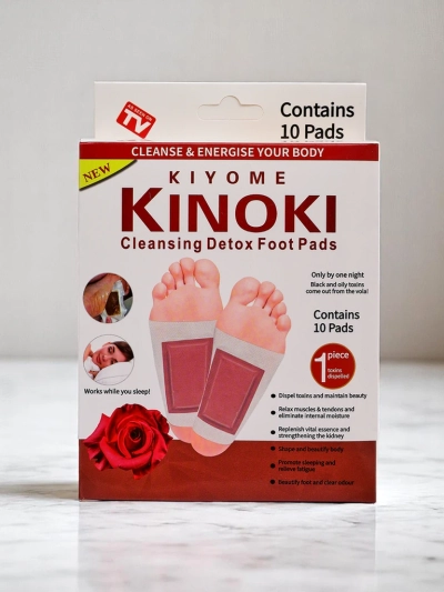 Detox Láb Párnák DETOX KINOKI 10 db Rózsaszín