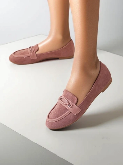 Royalfashion Női öko suede mokaszin Zammei
