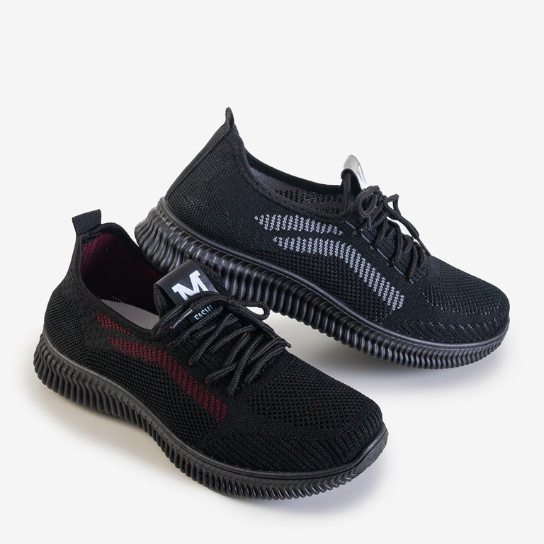 Fekete és szürke női sportcipő Mihr - Lábbeli