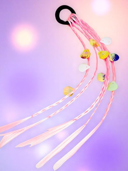 Royalfashion Csattal rögzíthető, kagylós hajfonatok gumiszalagon