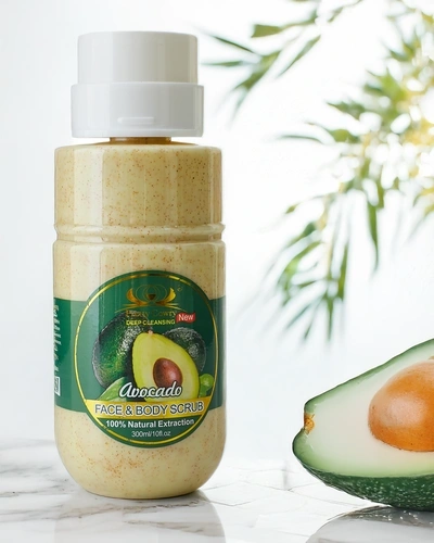 Arc- és testradír Avokádó 300ml