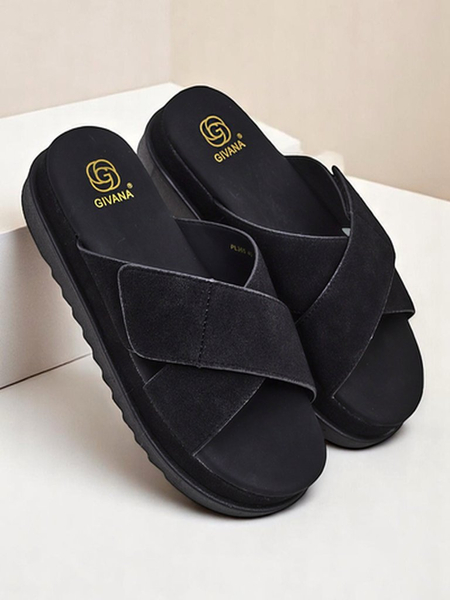 Royalfashion Női lapos szandálok Evre