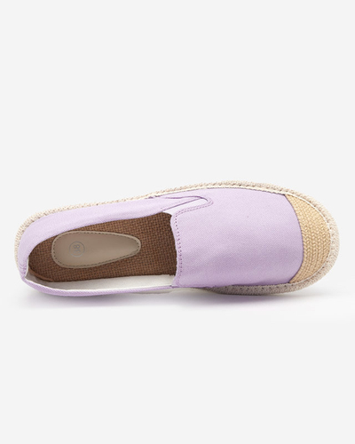 Ibolya színű női espadrillek Joll- Footwear