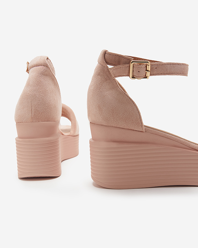 Rózsaszín női ékszandál Okita - Cipők