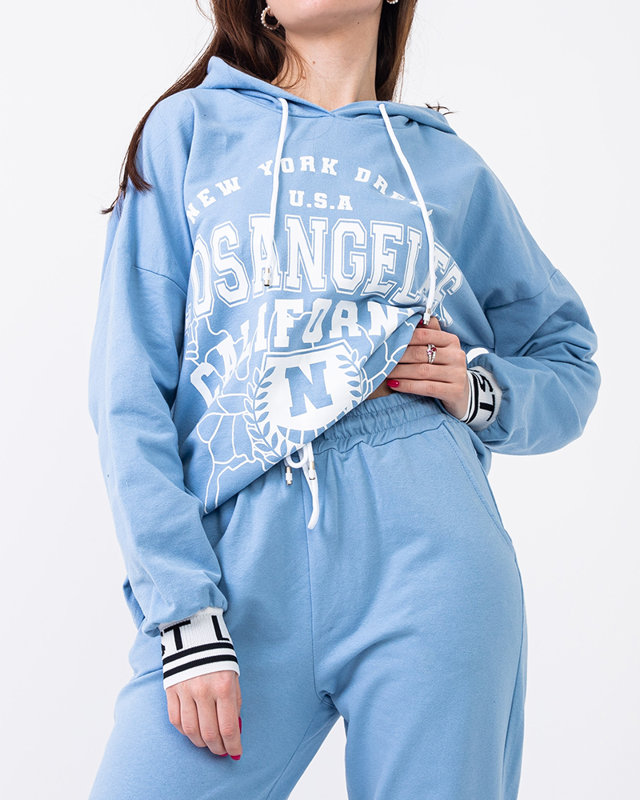 Kék női sportléc szett - Ruházat