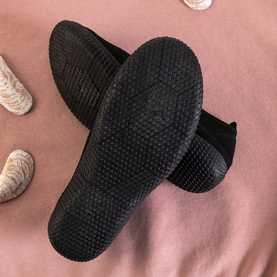 Női fekete csúszás a Dominga mesh cipőkön - cipő