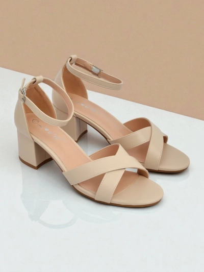 Royalfashion női szandál alacsony, vastag sarokkal Eleganza Strap