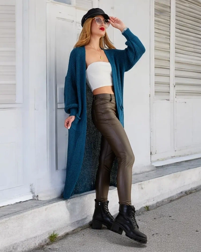 Royalfashion Női kötött ágytakaró pulóver