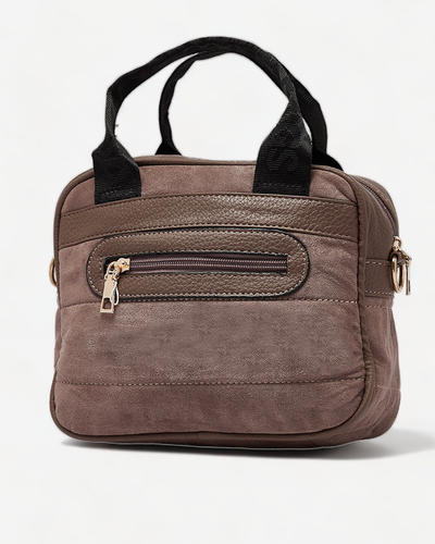 Royalfashion Női kis kézitáska sötétbarna színben