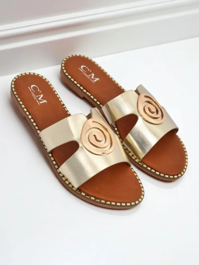 Royalfashion Női lapos talpú papucs Glam Bliss