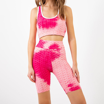 Női Pink Tie Dye Sports 2 részes szett - ruházat