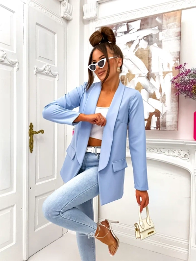 Royalfashion Női blézer rögzítés nélkül Elegáns