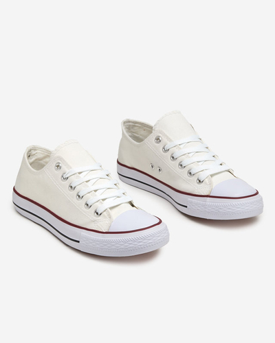 OUTLET Női ekru Shah tornacipő - Lábbeli