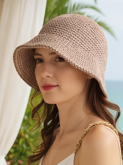 Royalfashion Női nyári kalap Sandy Bloom