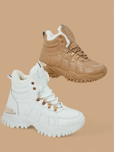 Royalfashion Női Sneakers Szőrös Bélés Megigna