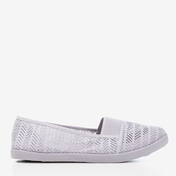 OUTLET Szürke női áttört papucs - a Heyan-on - lábbeli