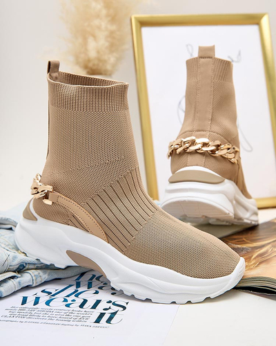 Royalfashion Női sportos magas tornacipő Wimerre