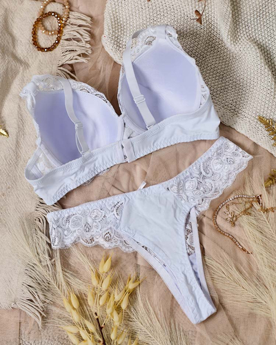 Royalfashion női fehérnemű szett csipkével