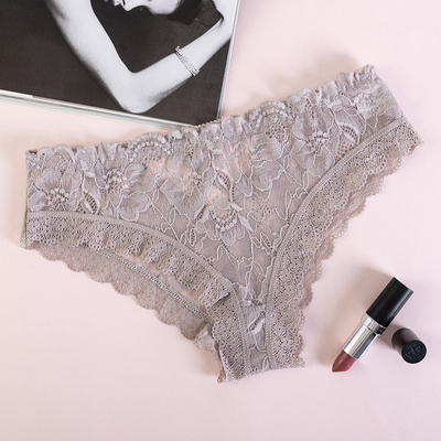 Női szürke csipkebugyi - Fehérnemű