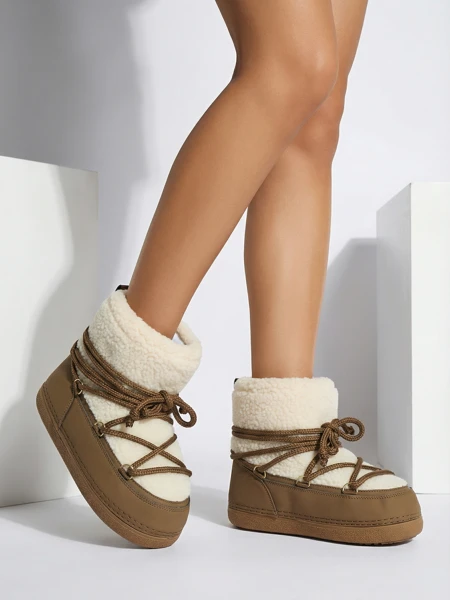 Uvella női bundás hócsizma