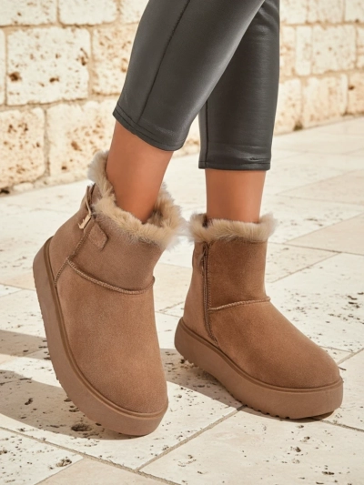 Royalfashion Rövid női hócsizmák Winter Crest