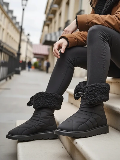 Royalfashion Női csizmák, mint hó csizmák Oferita