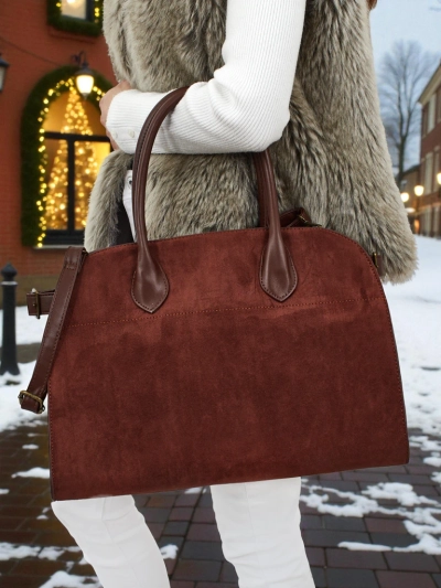 Dorelle női shopper táska, öko-velúr