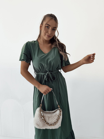 Royalfashion Női egyszerű midi ruha