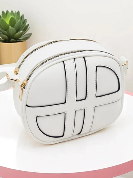 Royalfashion Kis Női Kerek Öko-bőr Kézitáska Riva Circle