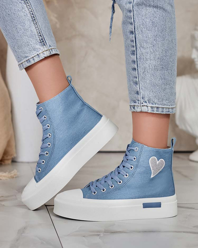 Royalfashion női Tris High Sneakers