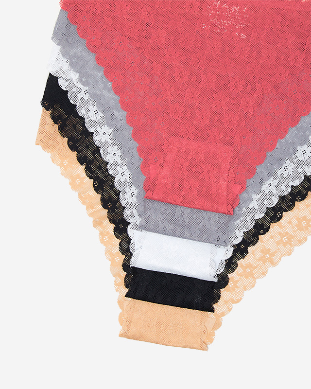 5 Pack Seamless Lace Női Alsónadrág - Alsónemű