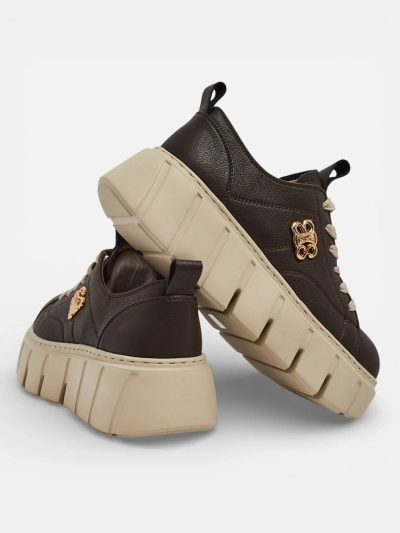 Taures sportos női sneakerek természetes bőrből