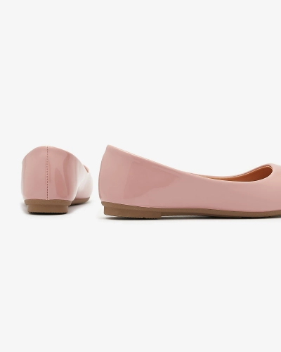 Pink Női lakkozott balerinák Fama - Lábbeli