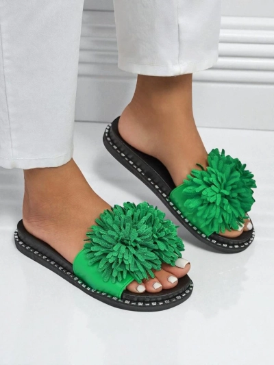 Royalfashion Női lapos talpú papucs Flora Blide