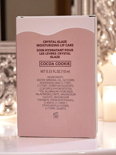Ajakfény karkötővel Gloss & Charm Cocoa Cookie