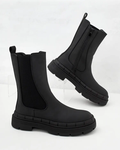 Royalfashion Classic női matt csizma Terrip