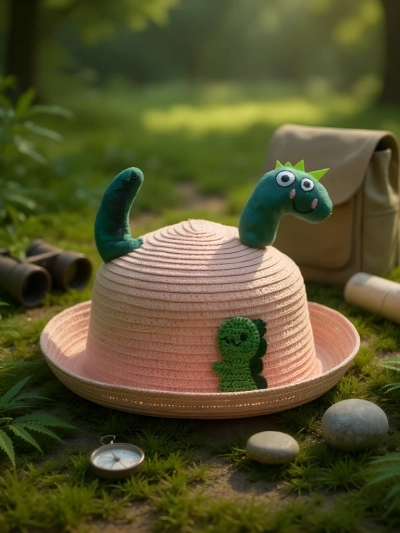 Royalfashion Gyerek Kalap Dino Nyári Kalap