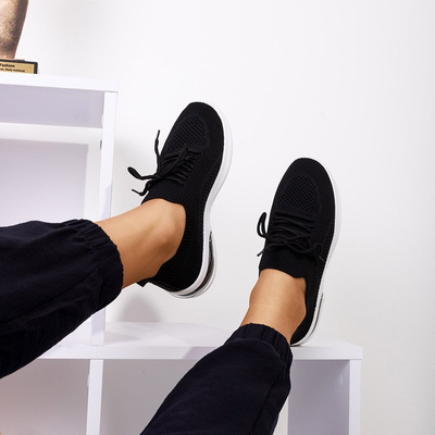 Fekete női sportcipő Graziella - Lábbeli