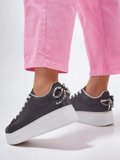 Royalfashion Női platform sportcipők Szalag Kötés
