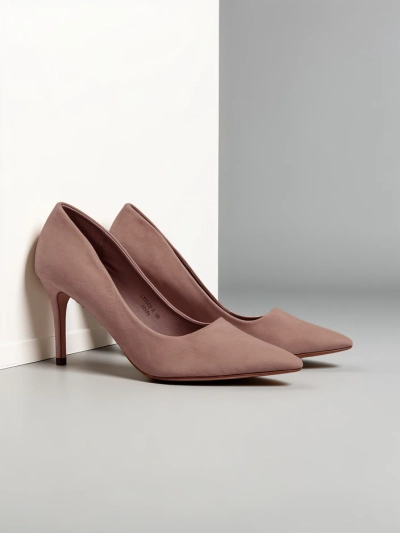 Royalfashion Női eco-suede magassarkú Scazze