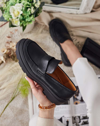 Elegante Nero – Női cipő ökológiai bőrből