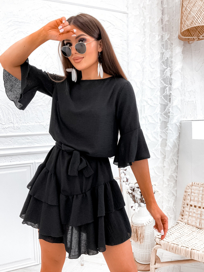 Royalfashion vászon női miniruha