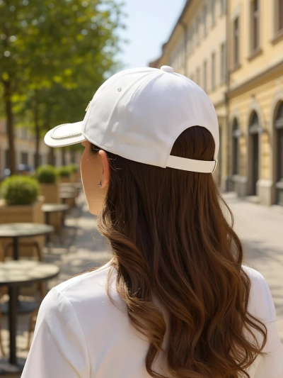 Royalfashion Strasszköves sapka Heart Spark
