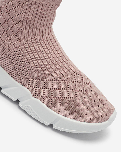 Rózsaszín gyermek boka sportcipő Ovoy- Footwear